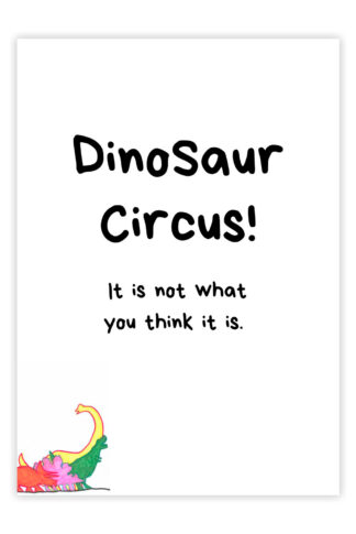 Dinosaur Circus Book